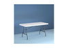 4 Feet Fold in Half Table White