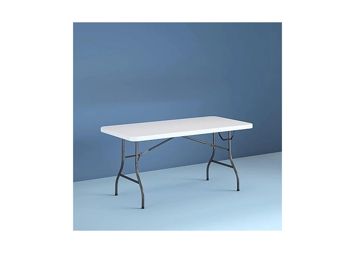 4 Feet Fold in Half Table White