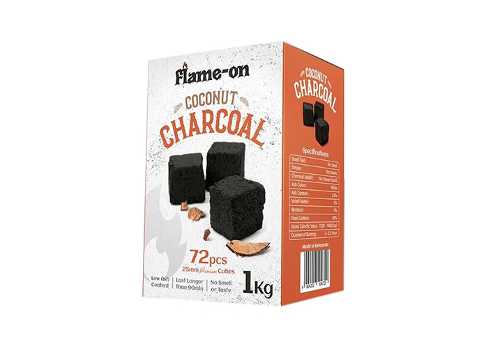Shisha Charcoal 1Kg X 10 PK