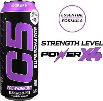 C5 SUPERCHARGE PRE-WORKOUT DRINK
