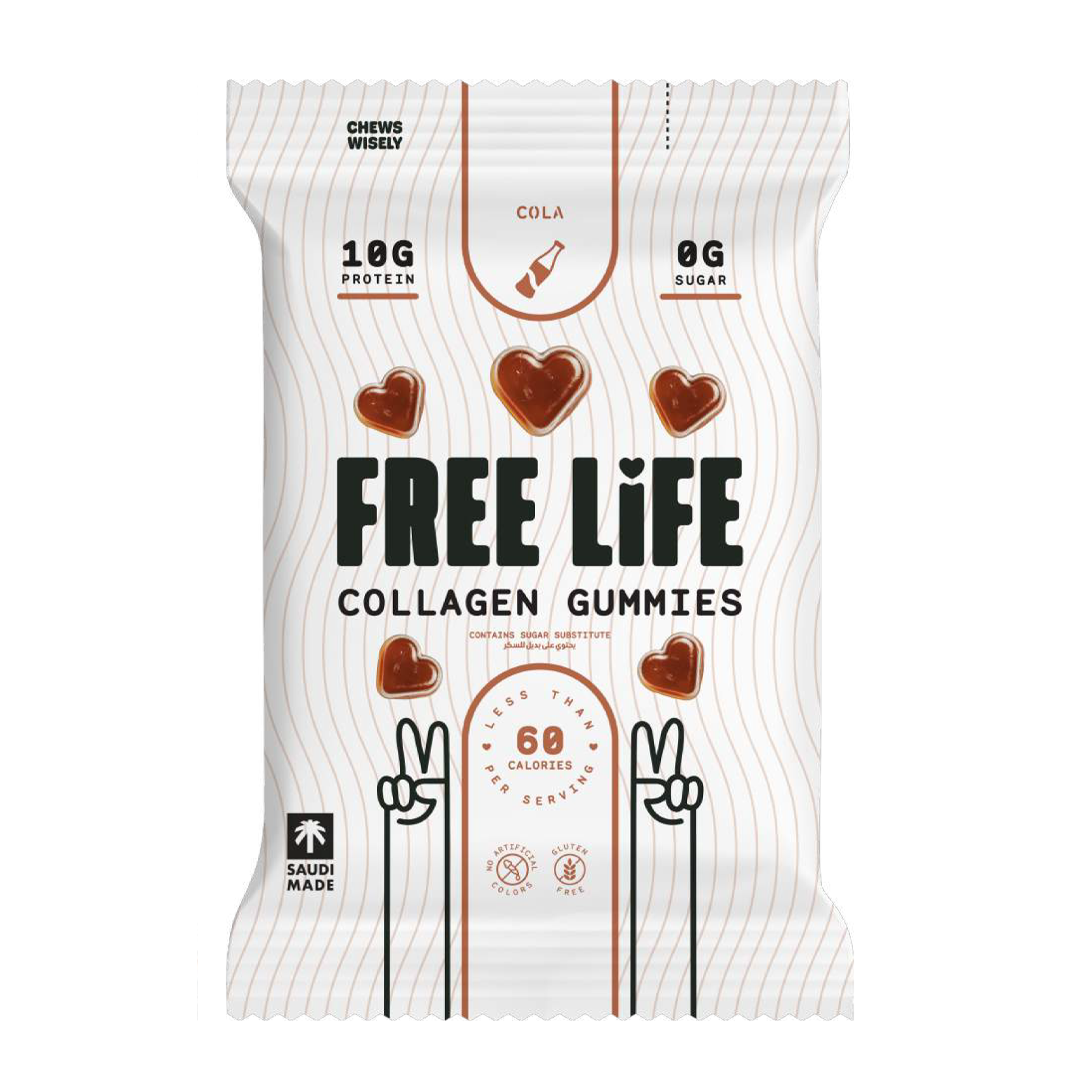 Cola Collagen Gummies UAE - Unique Wellness Snack with Collagen & Protein