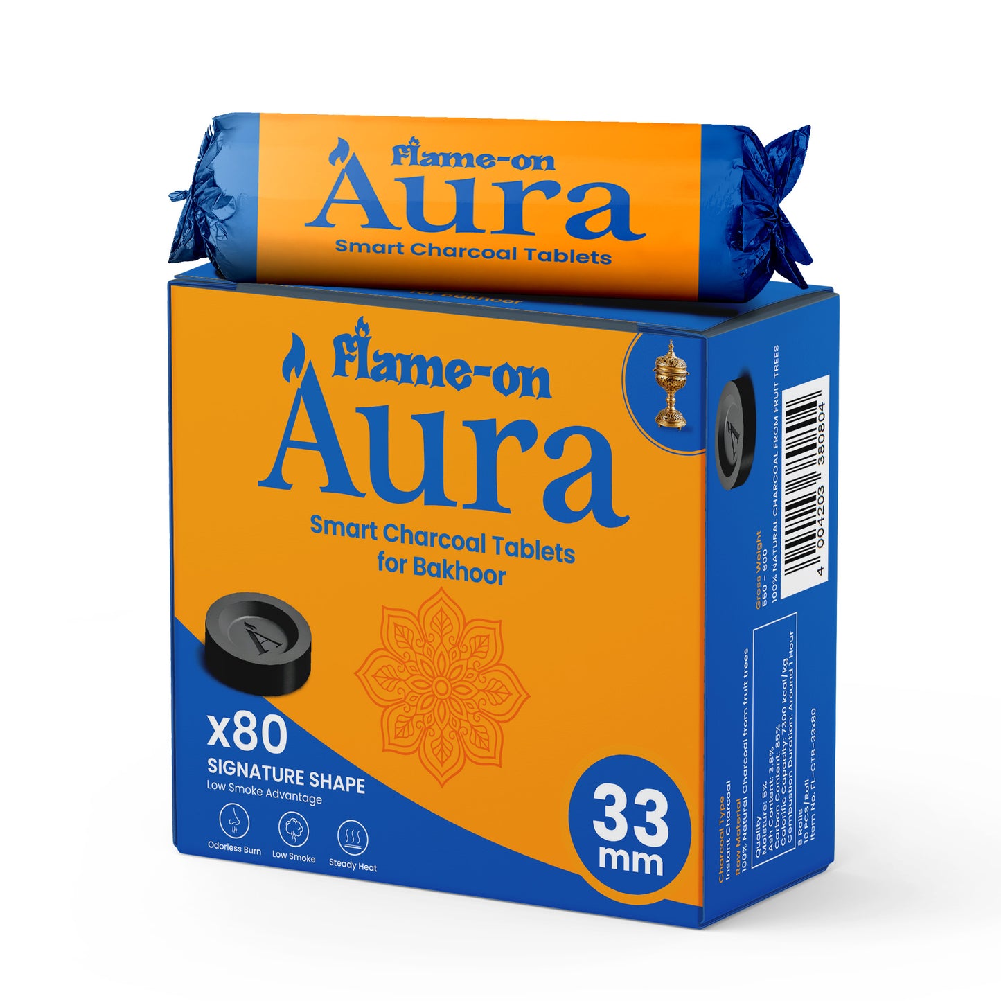 Aura Bakhoor Charcoal Tablets