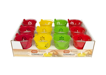 Citronella Candle 12 Pk in Bucket