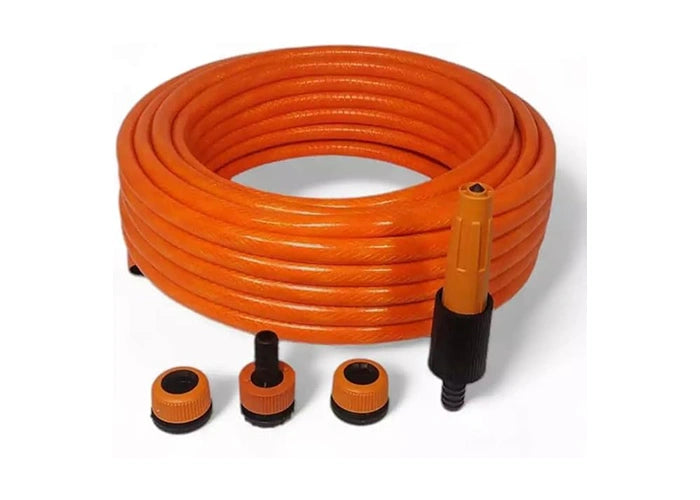 Garden Hose with 4 pcs connector - 1/2 inch , 15 Meter
