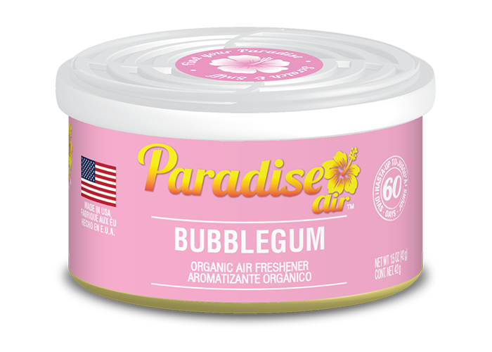 Luxury 60 Day Organic Can Air Freshener – Bubblegum