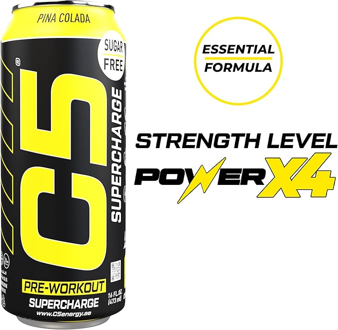 C5 SUPERCHARGE PRE-WORKOUT DRINK