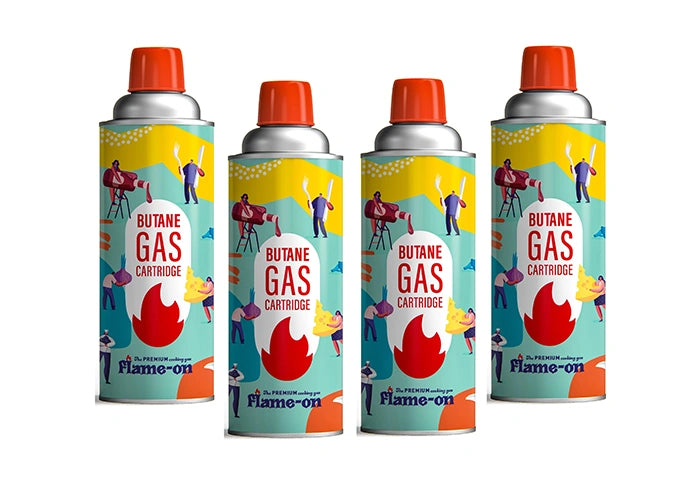 Butane Gas 4 Pack-CARTON (7 Sets)