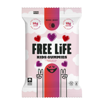 Kids Mixed Berry Gummies UAE - Fruity Protein Snack for Children